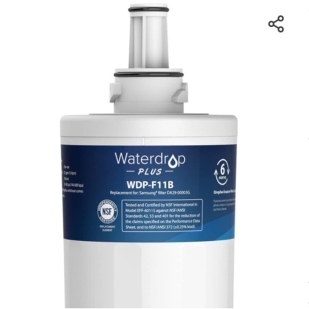Waterdrop Plus Certified Refrigerator Water Filter